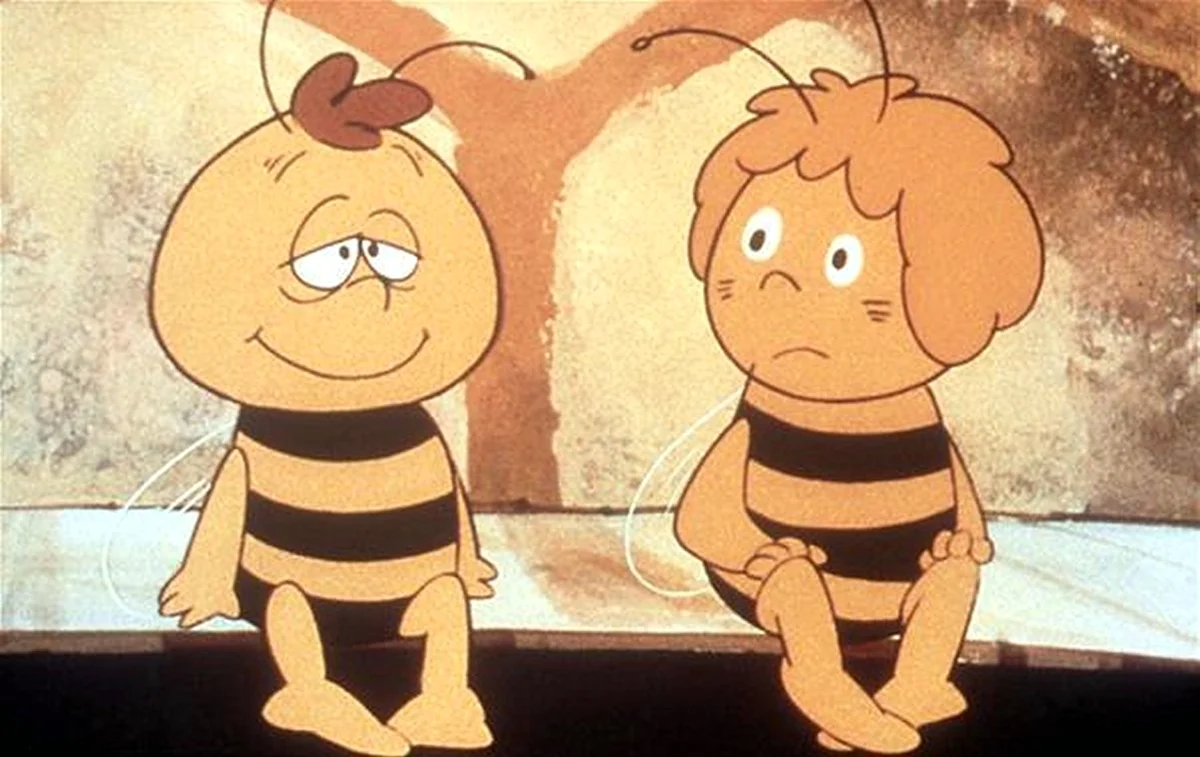 Пчёлка Майя 1975 Вилли. Картинка из мультфильма