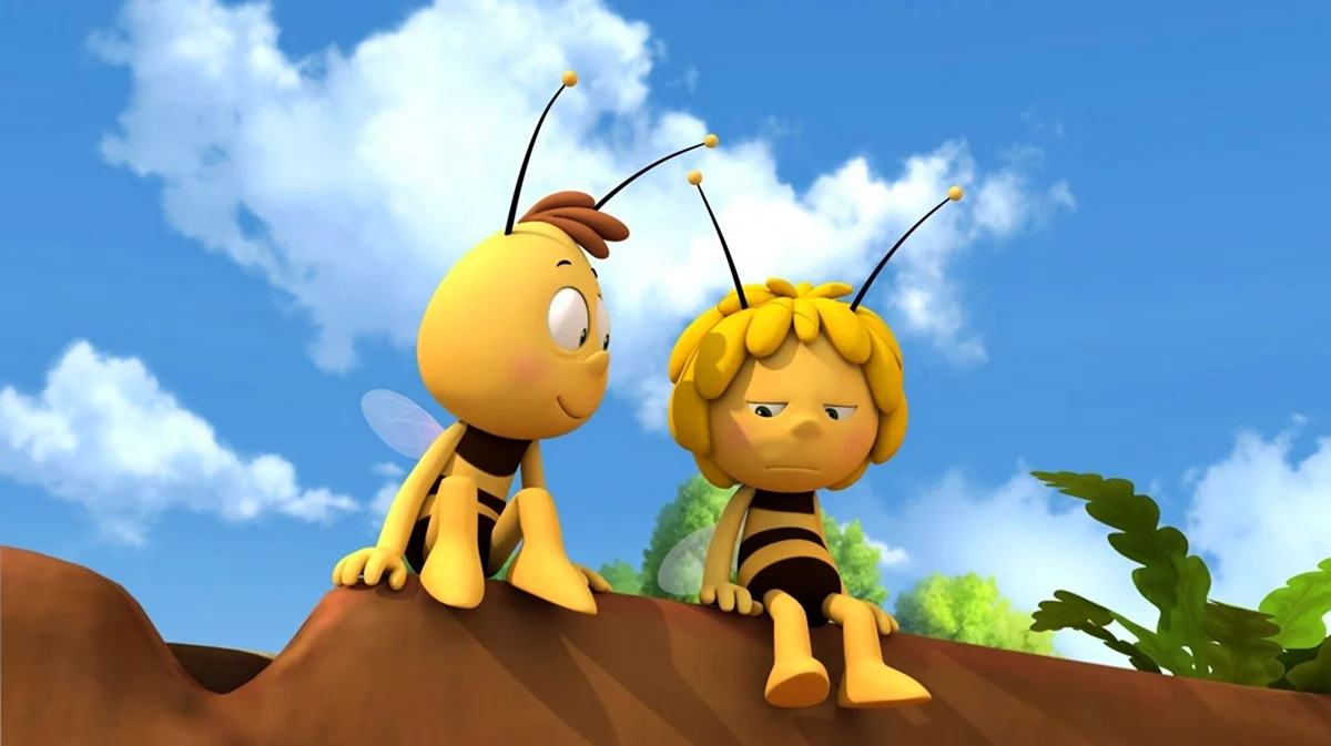 Пчелка Майя 2008. Картинка из мультфильма