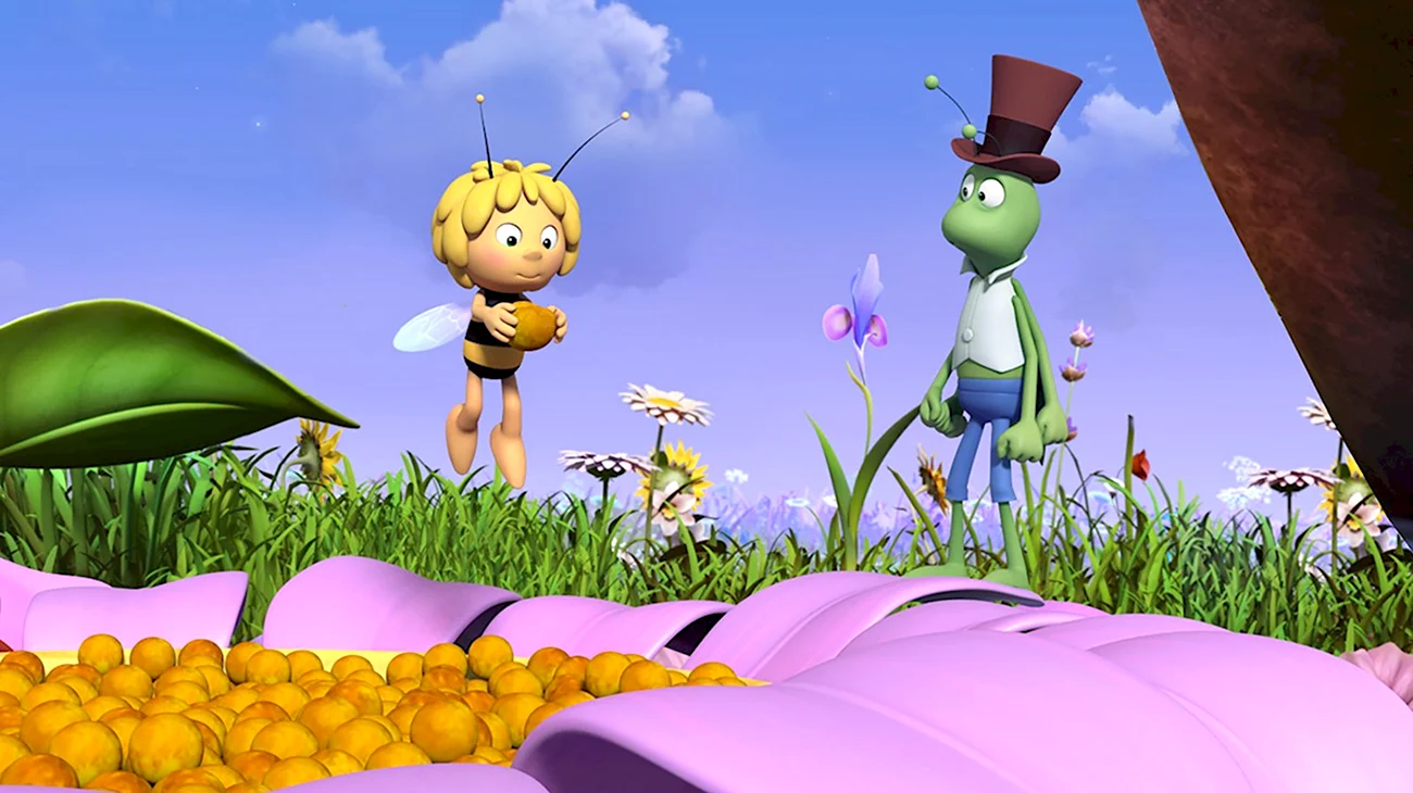 Пчелка Майя 2012. Картинка из мультфильма