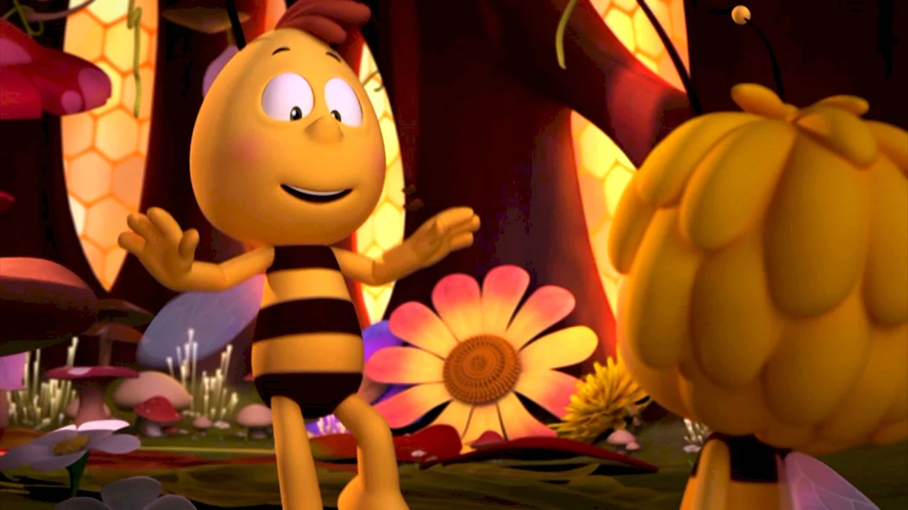 Пчелка Майя Беатрис. Картинка из мультфильма