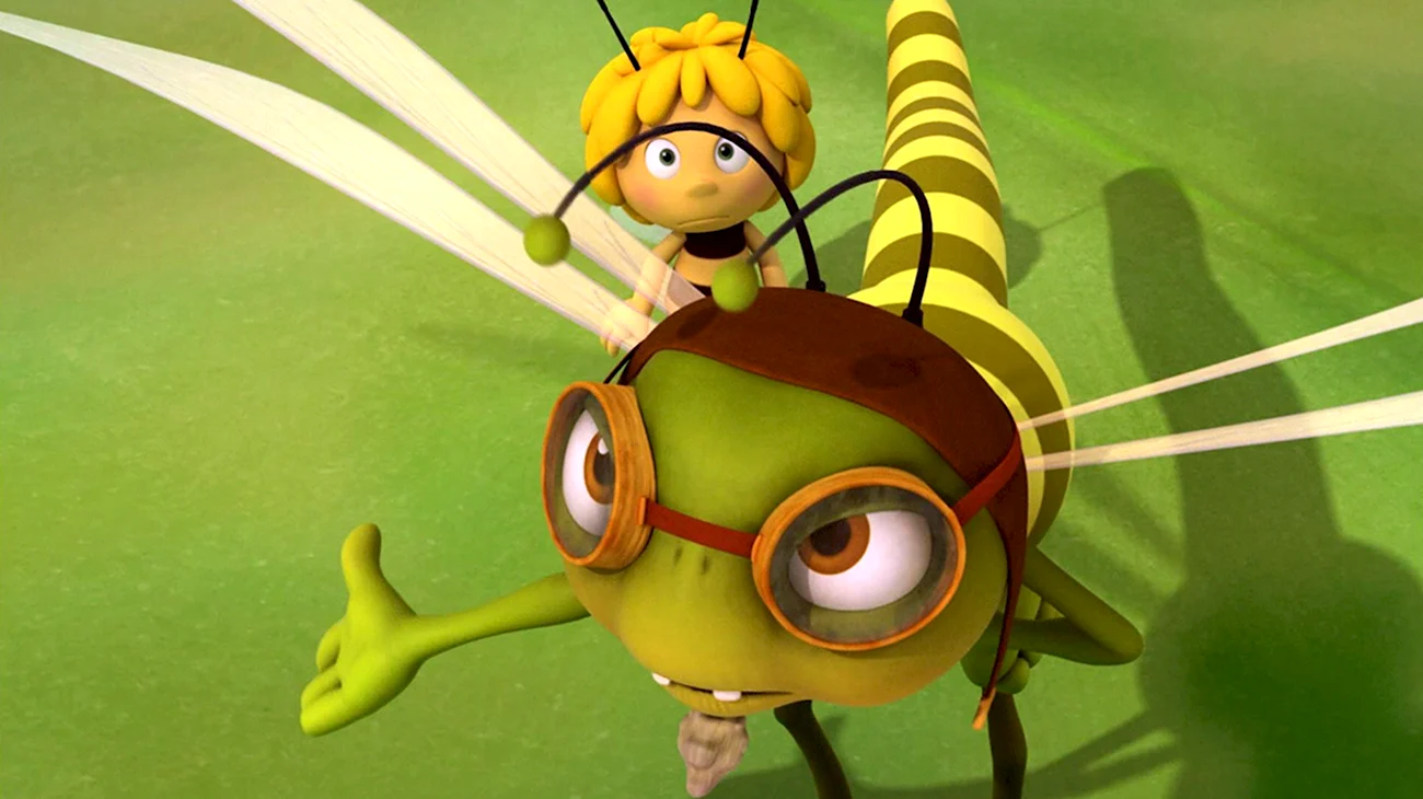 Пчелка Майя Беатрис. Картинка из мультфильма