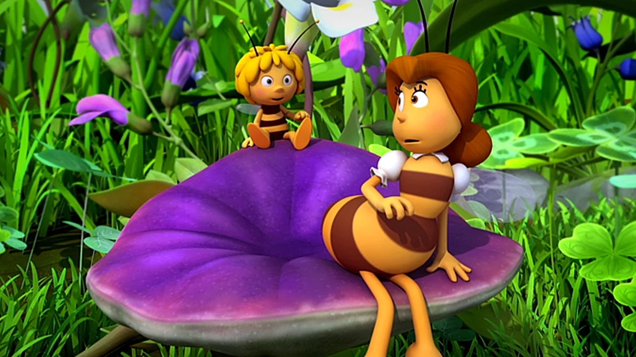Пчелка Майя Кассандра. Картинка из мультфильма