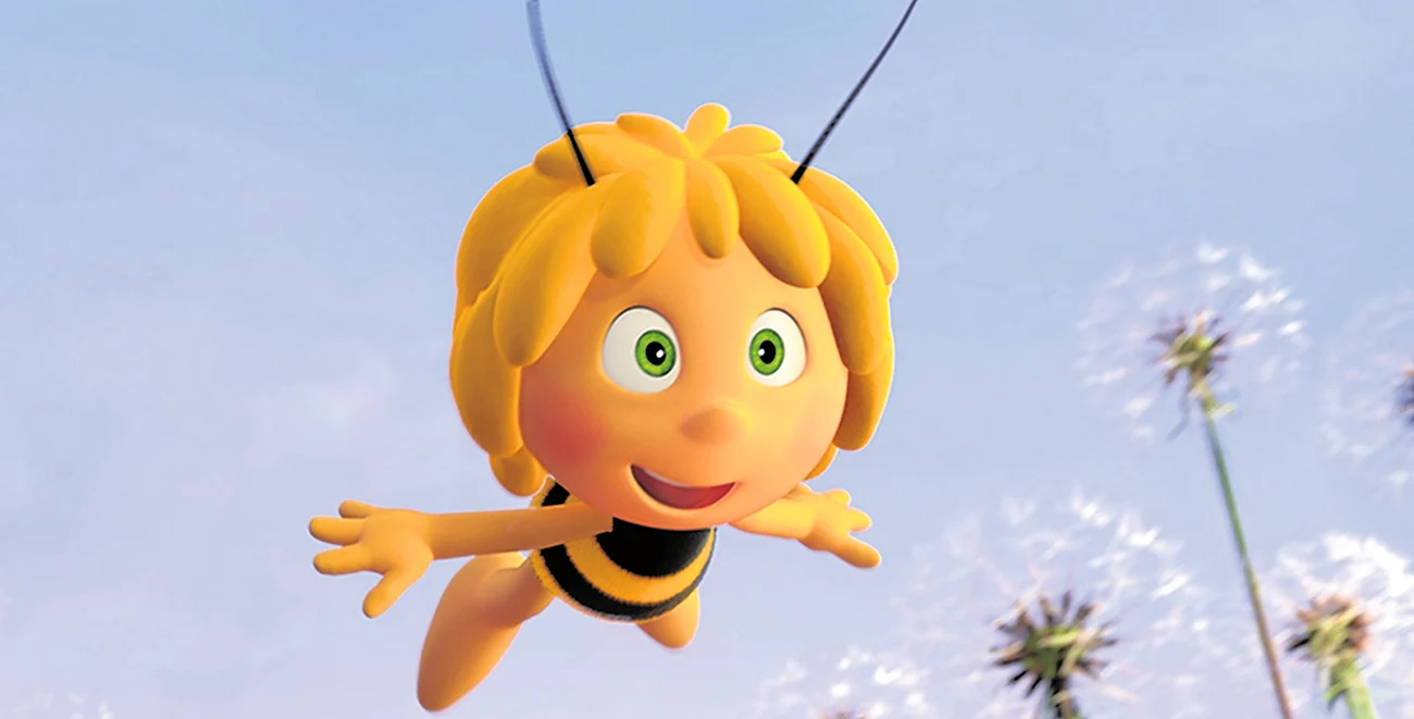 Пчелка Майя Майя. Картинка из мультфильма