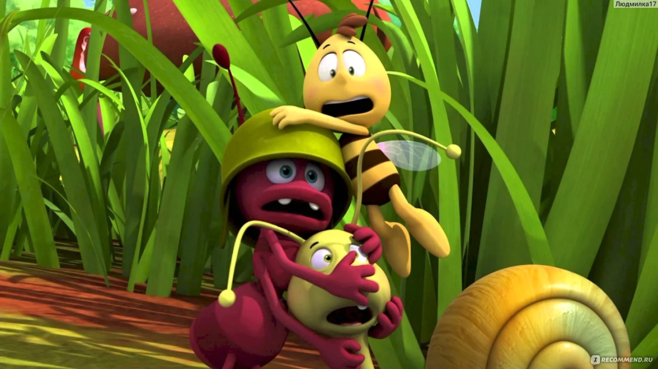 Пчёлка Майя мультфильм. Картинка из мультфильма