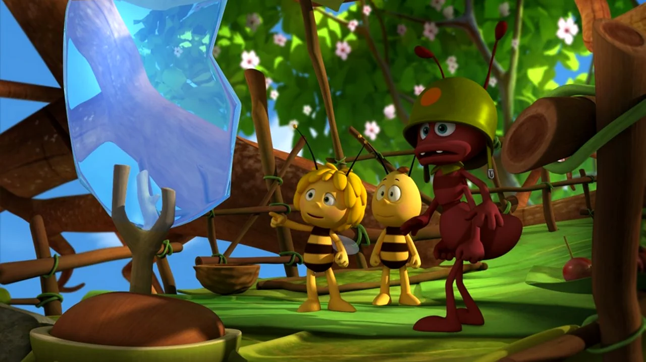 Пчелка Майя новые приключения. Картинка из мультфильма