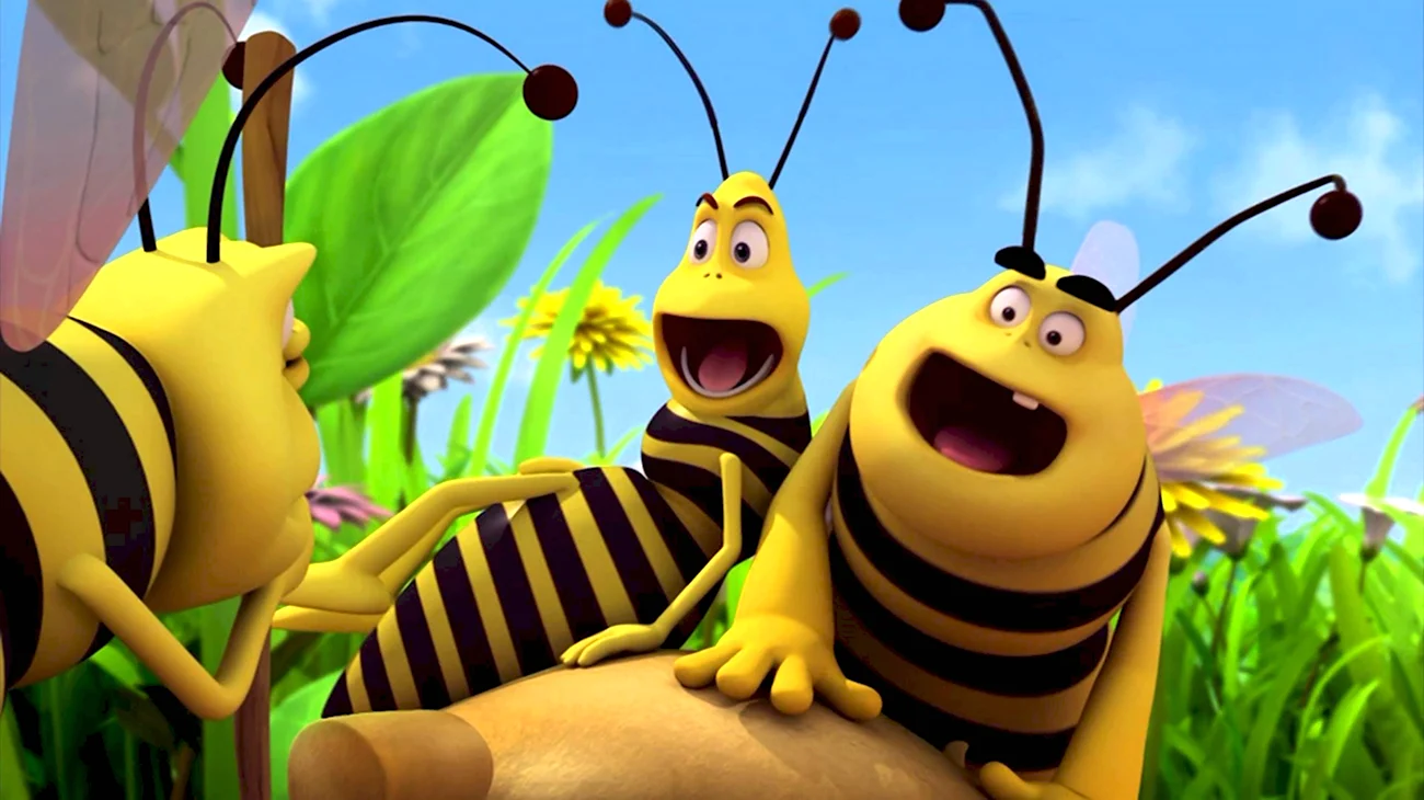 Пчёлка Майя Шершень. Картинка из мультфильма