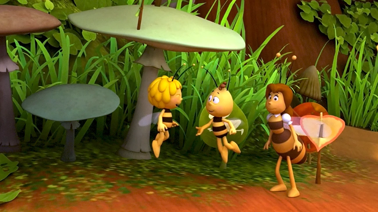 Пчелка Майя шуби дуби Ду. Картинка из мультфильма