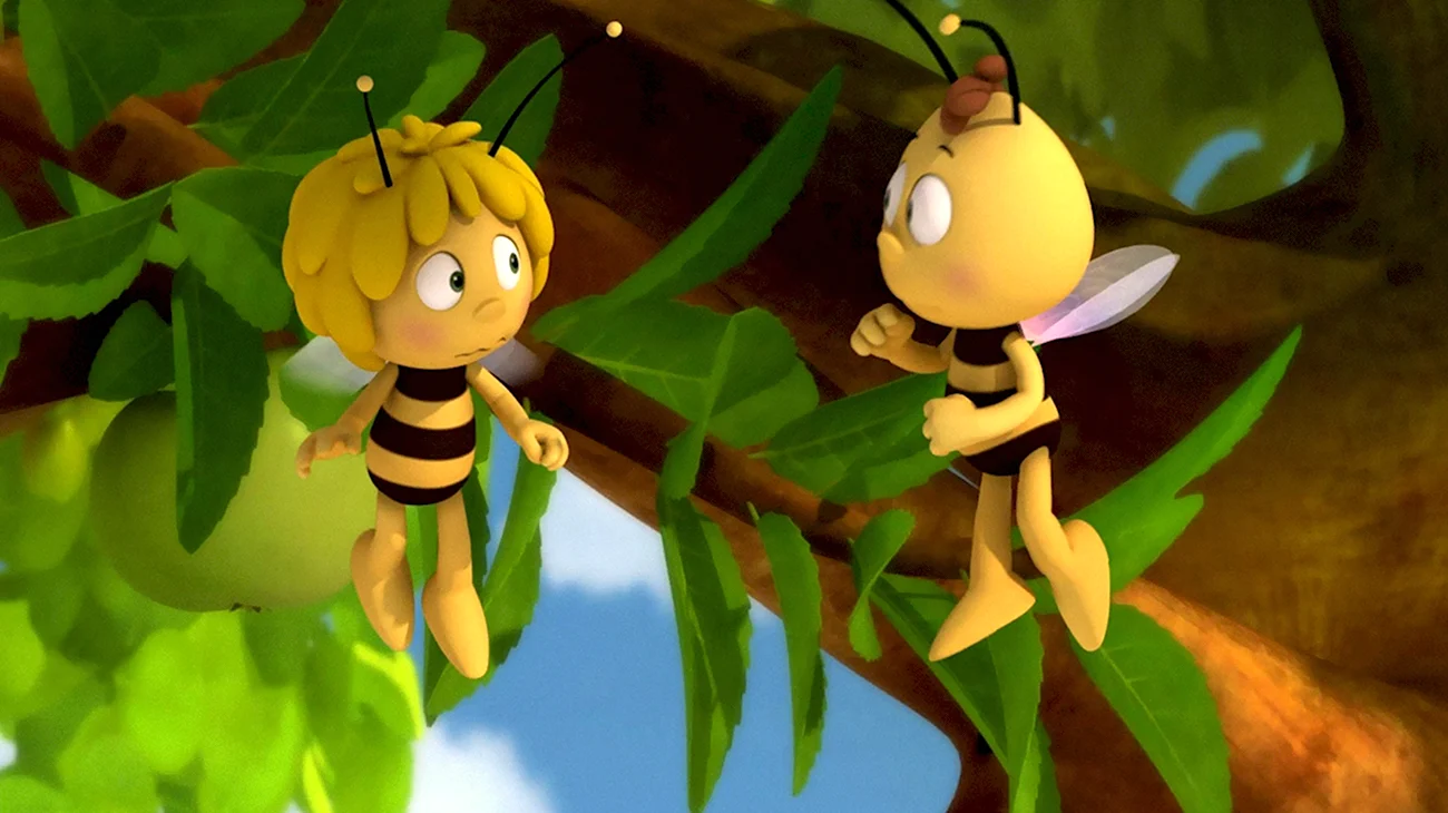 Пчелка Майя Стингер. Картинка из мультфильма
