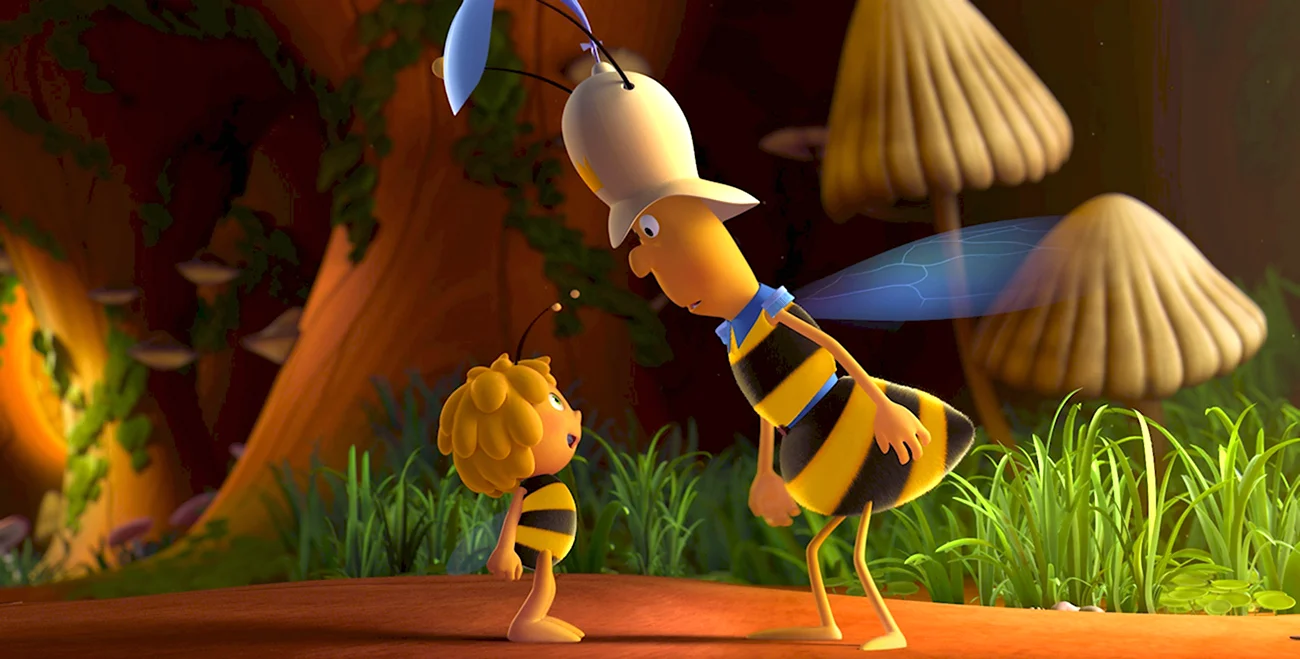 Пчелка Майя в кино. Картинка из мультфильма
