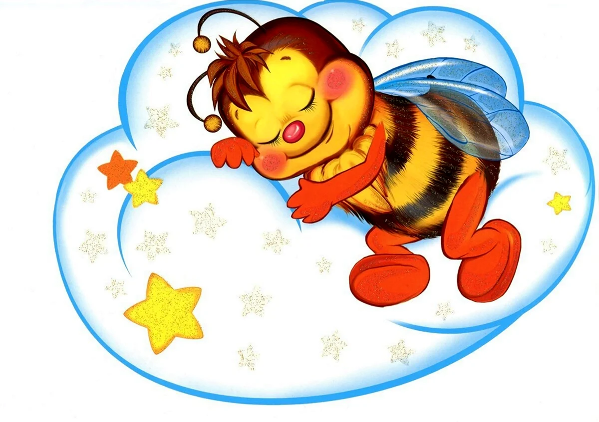 Пчелы для детского сада. Картинка