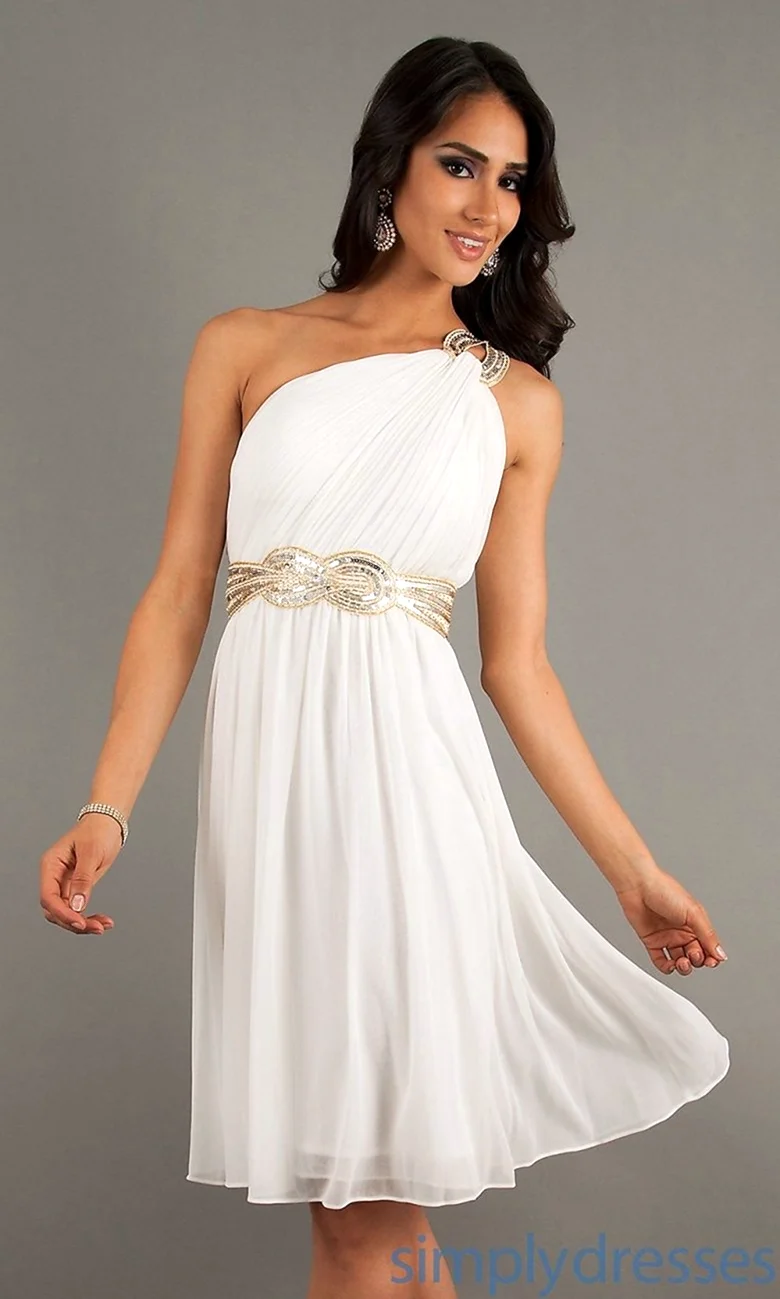 Платье в греческом стиле. Красивая картинка