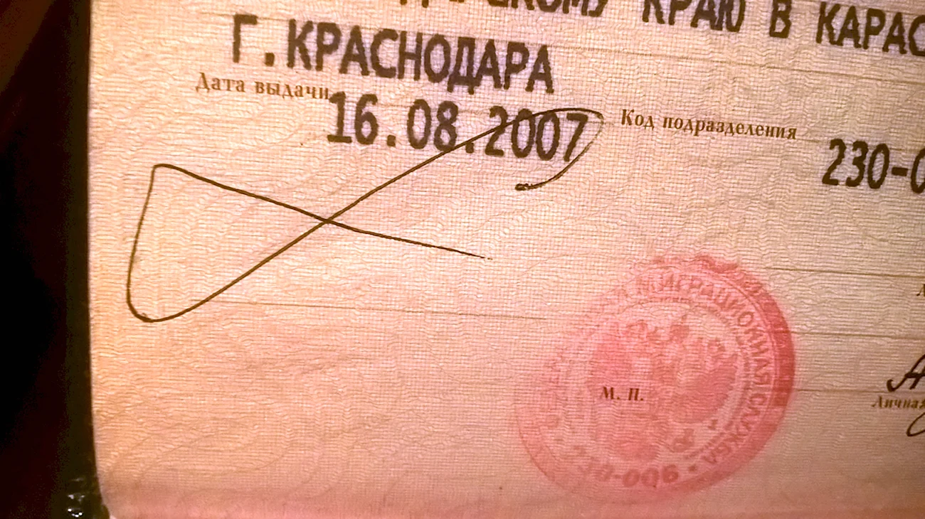 Подпись в паспорте прикол. Картинка