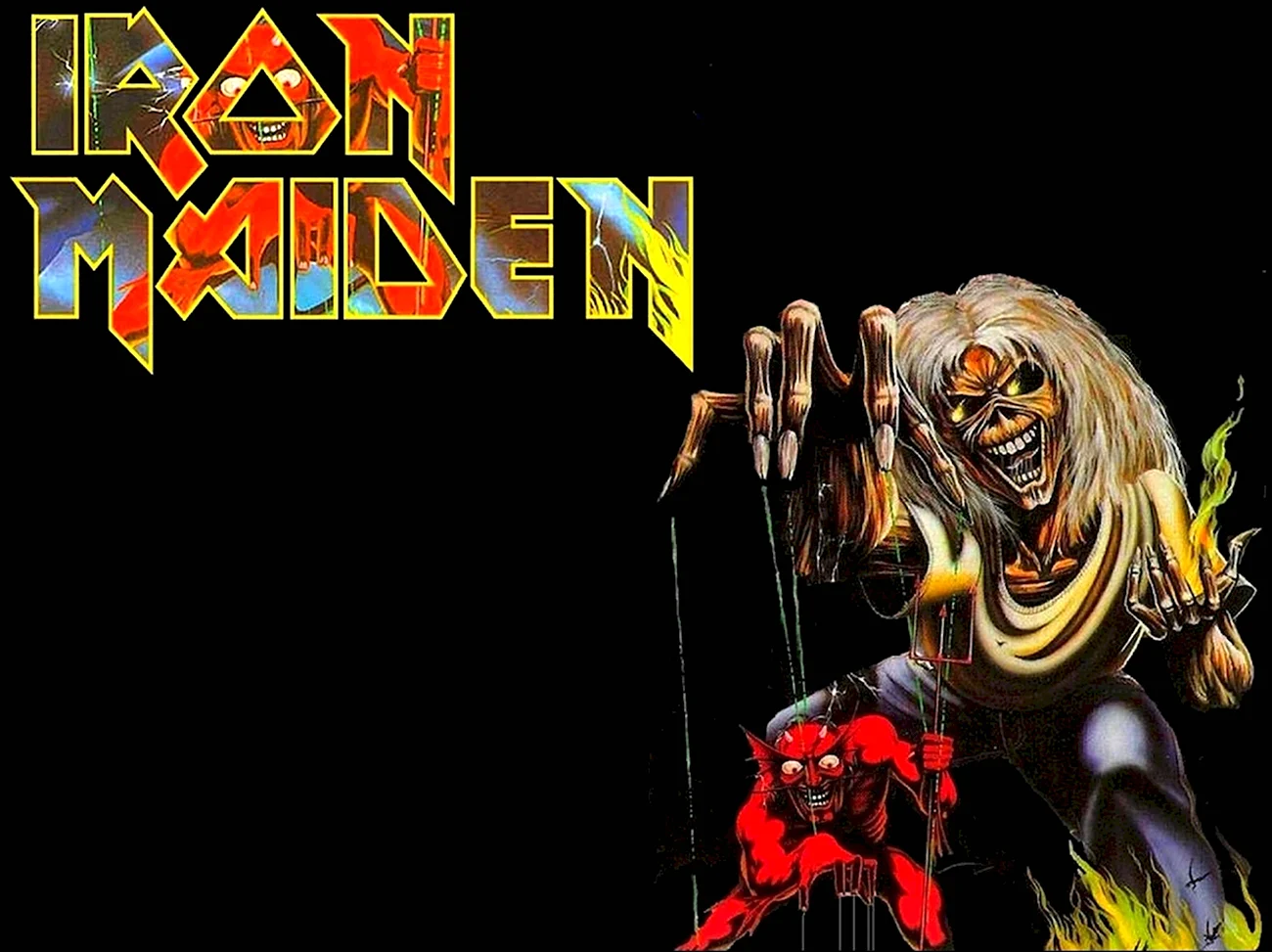 Постеры группы Iron Maiden 1983. Картинка