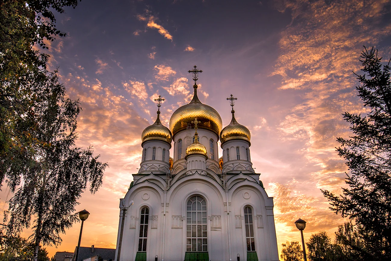 Православная Церковь в России. Красивая картинка