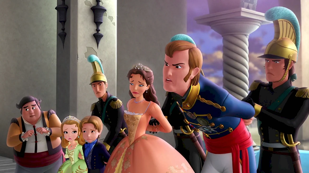 Принцесса Эмбер и принц Десмонд. Картинка из мультфильма