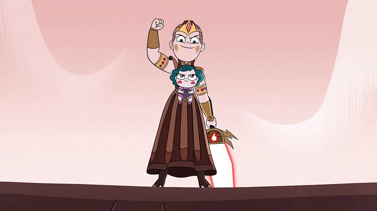 Принцесса солярии Стар против сил зла. Картинка из мультфильма
