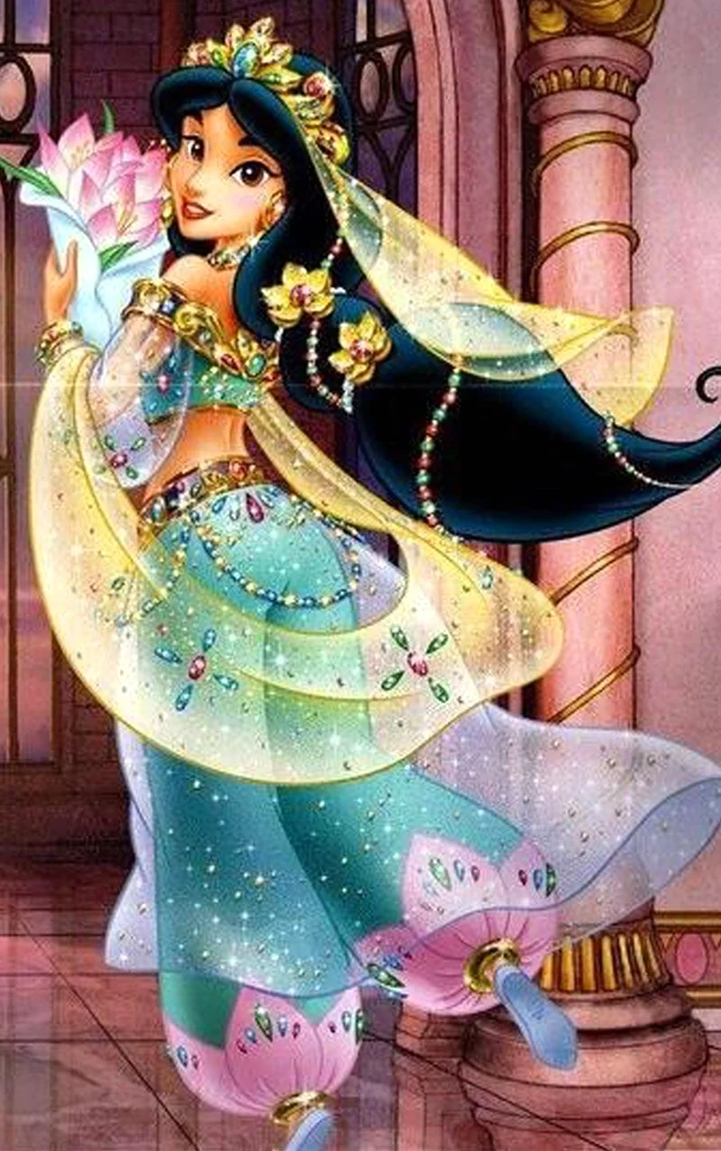 Принцесса Жасмин. Картинка из мультфильма