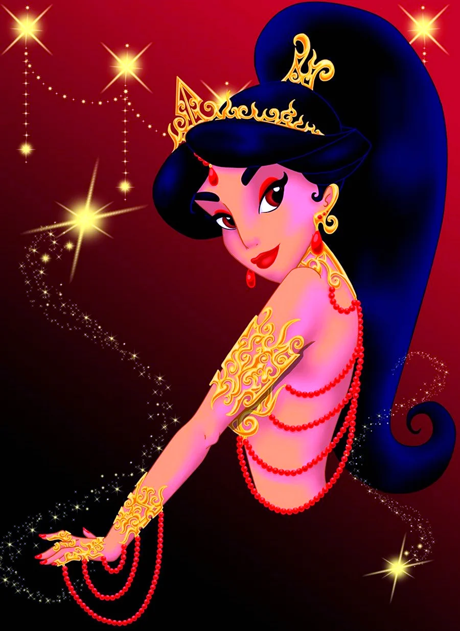 Принцесса Жасмин. Картинка из мультфильма