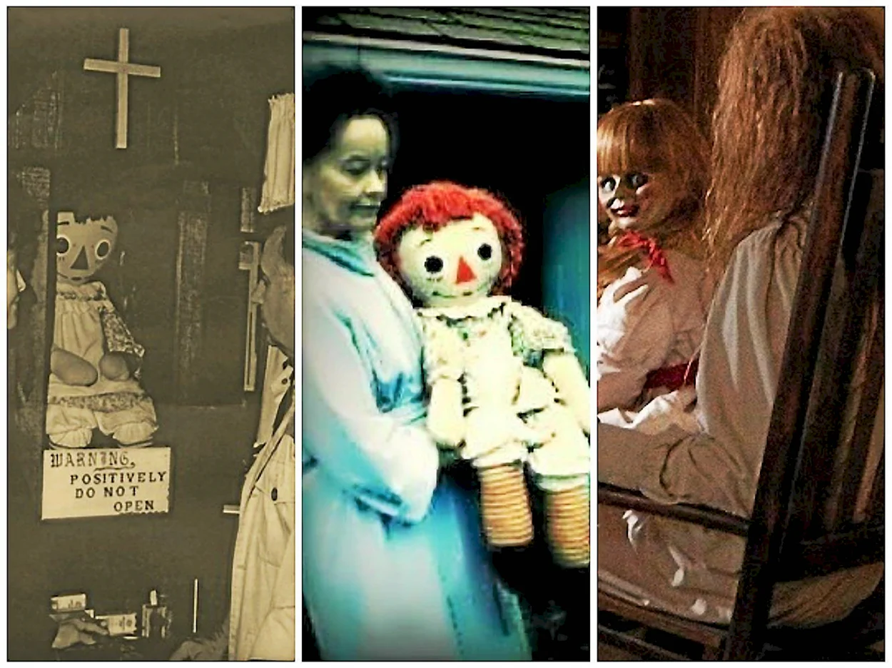 Проклятая кукла Анабель в музее