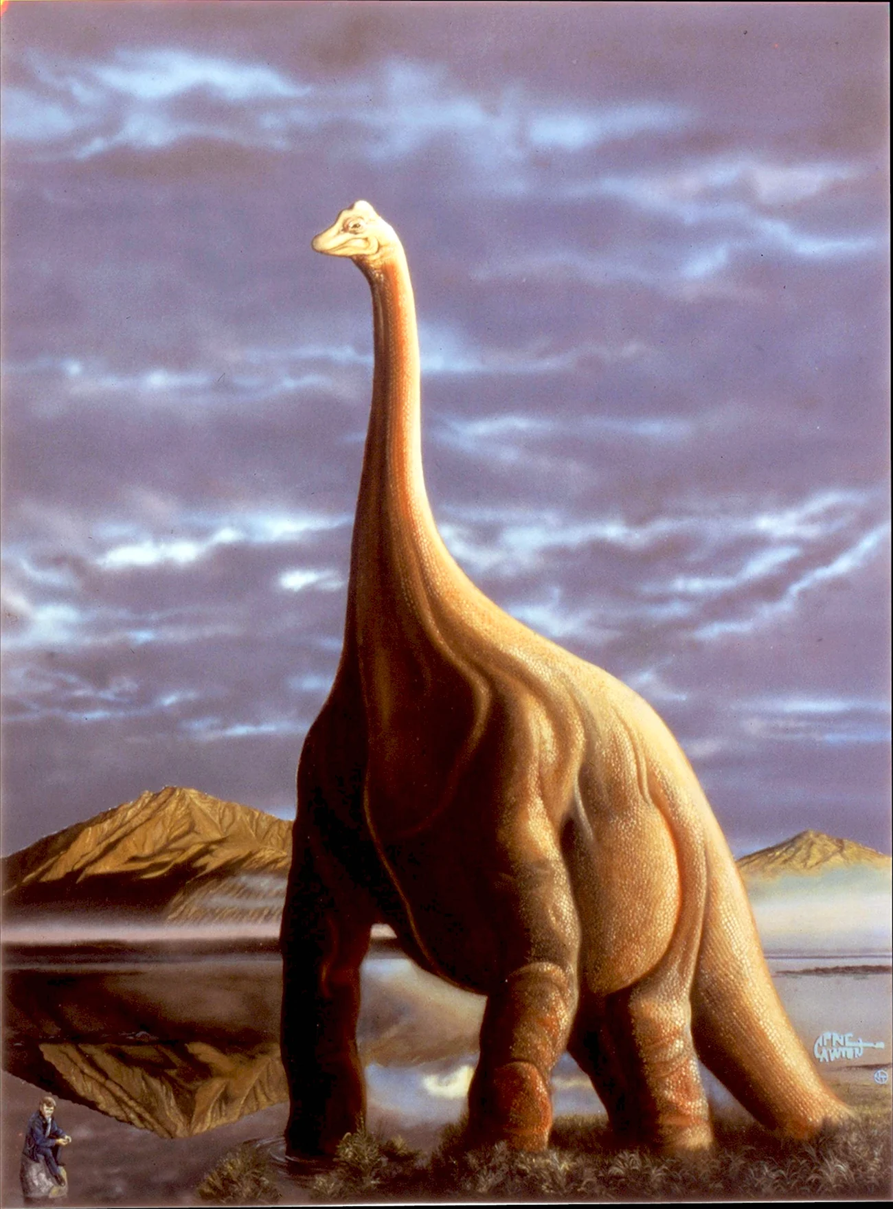 Протозавр. Картинка
