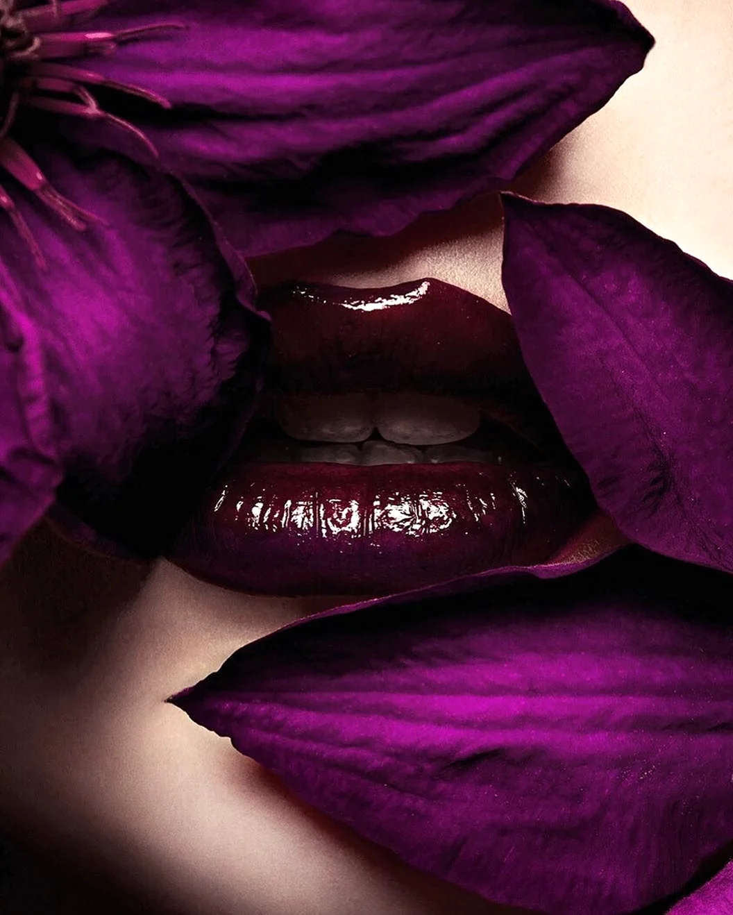 Пурпурные губы. Картинка