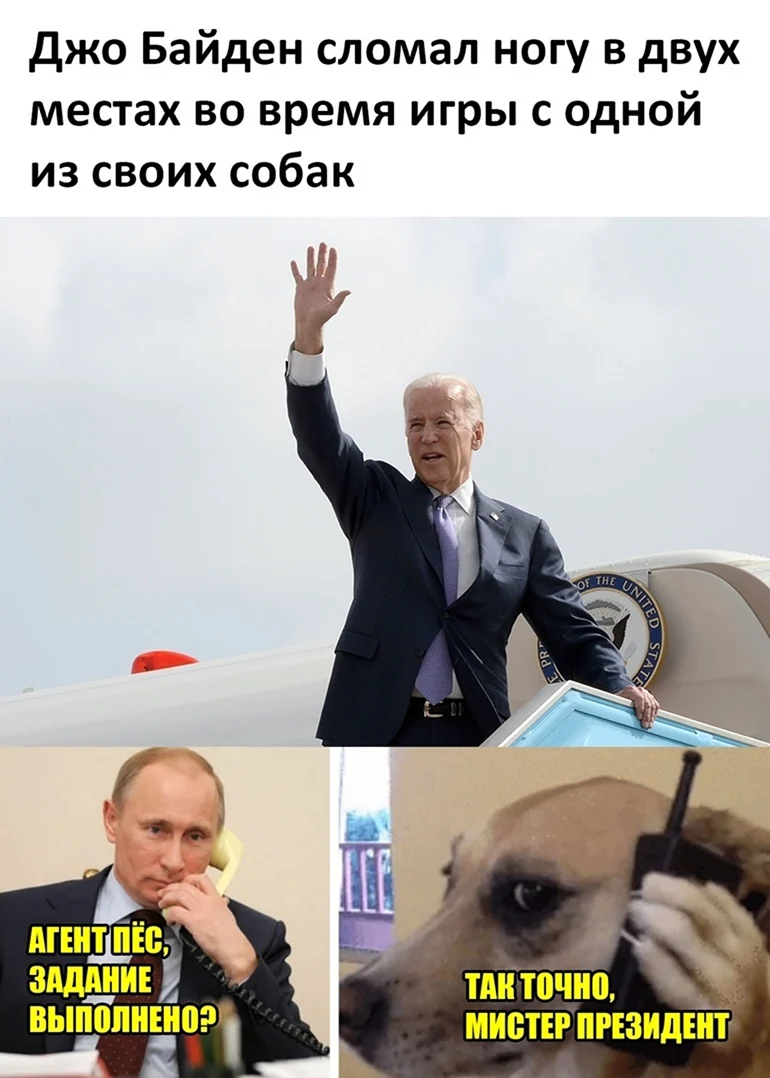 Путин и Байден приколы. Картинка