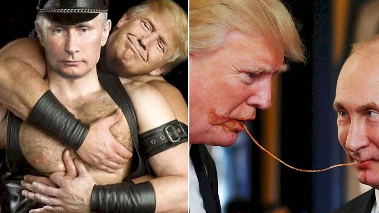 Путин и Трамп шипп. Знаменитость