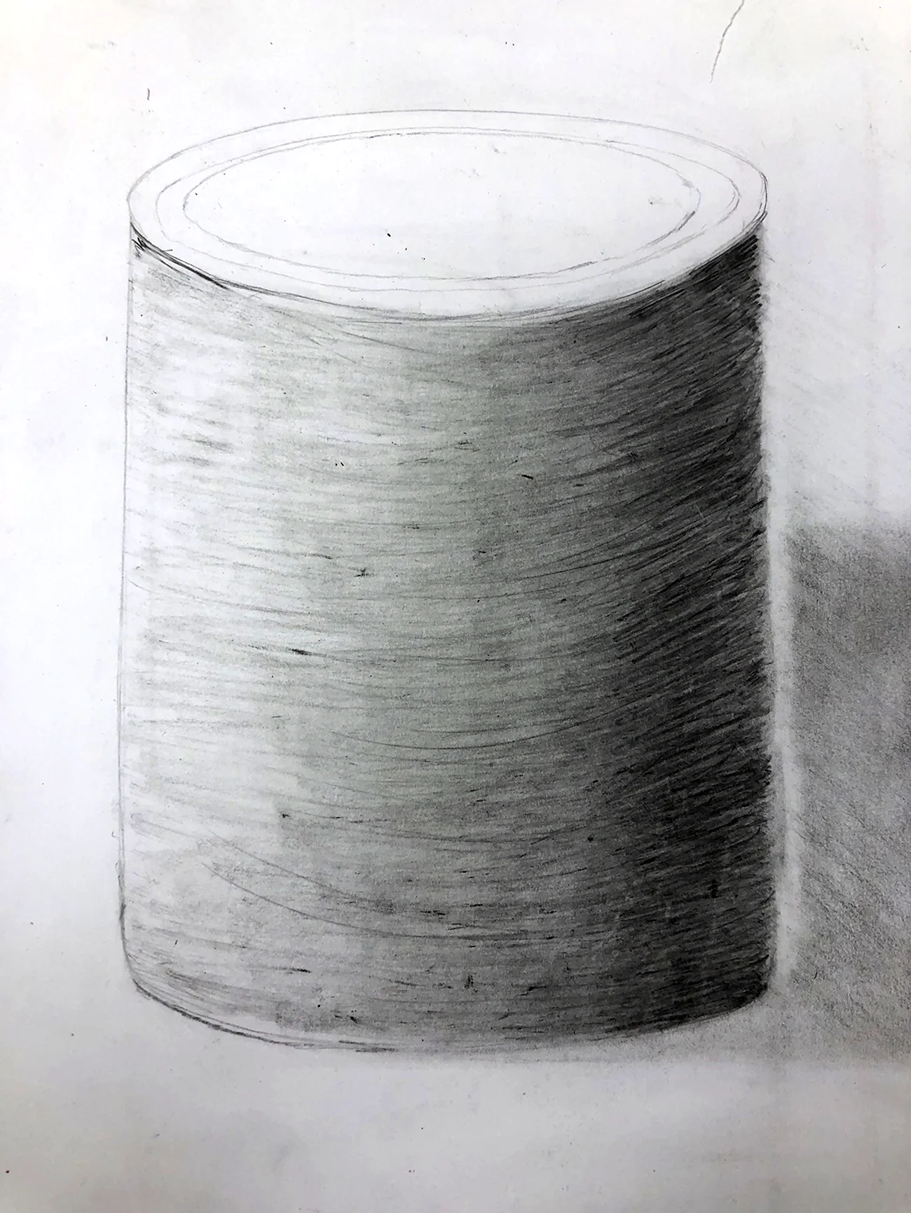 Quick cylinder drawing. Для срисовки