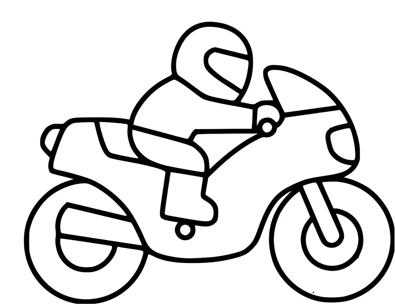 Раскраски для мальчиков мотоциклы. Для срисовки