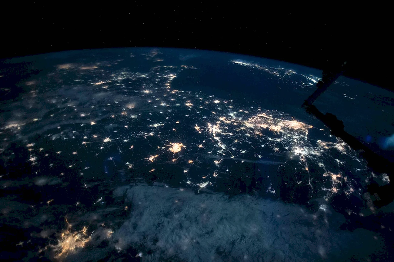 Реальные снимки земли из космоса. Картинка