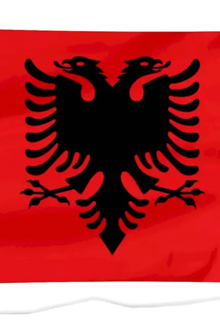 Республика Албания флаг. Картинка