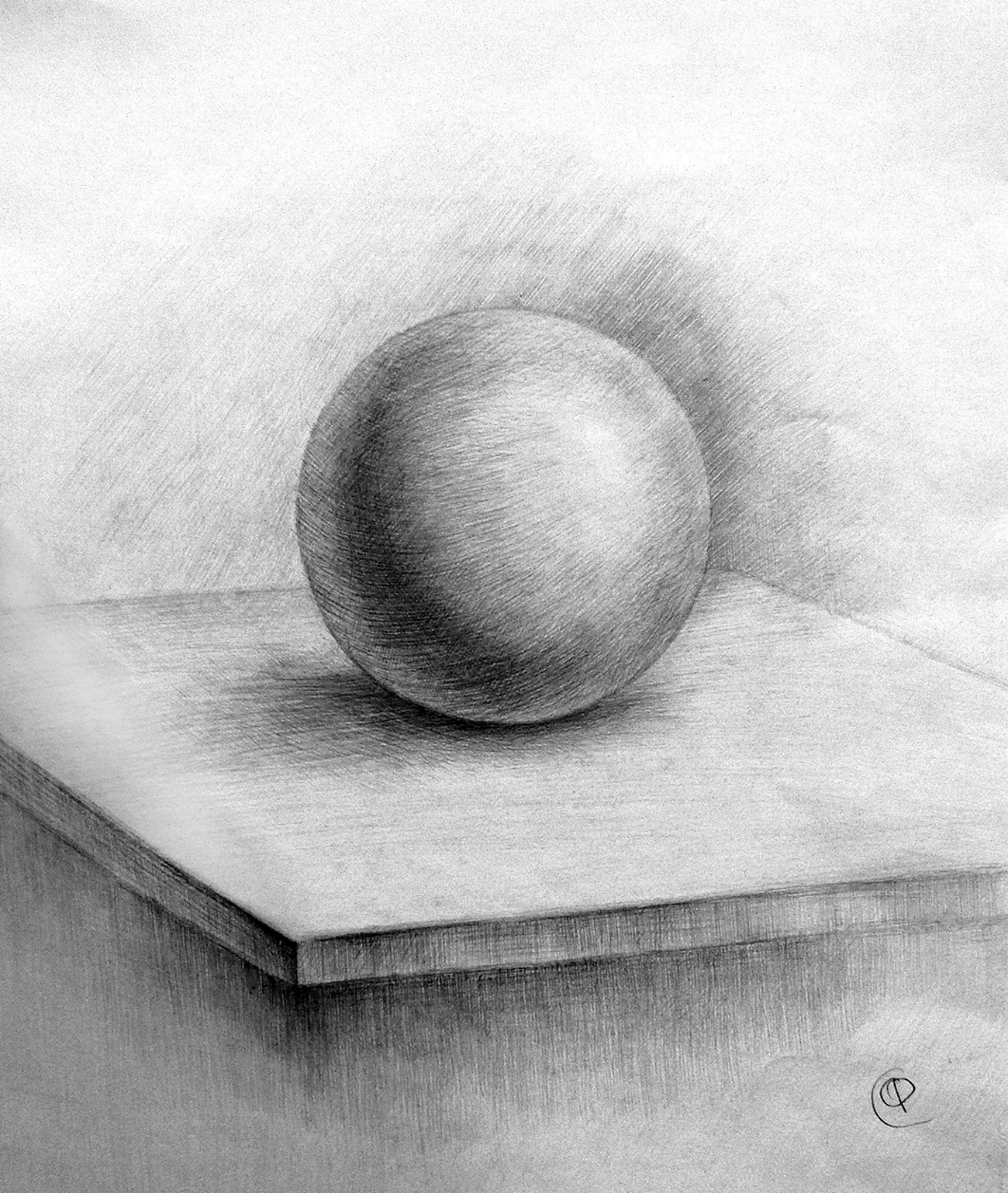 Рисование шара. Для срисовки