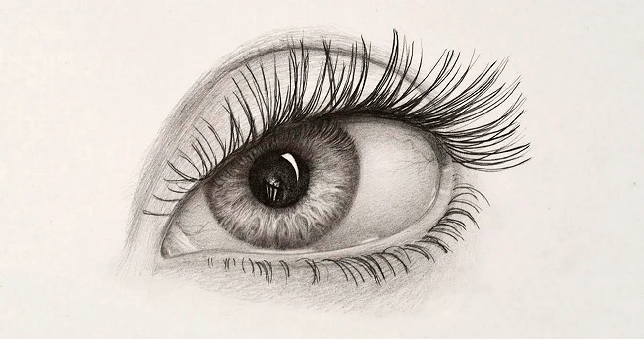 Рисунки карандашом для срисовки глаза. Для срисовки