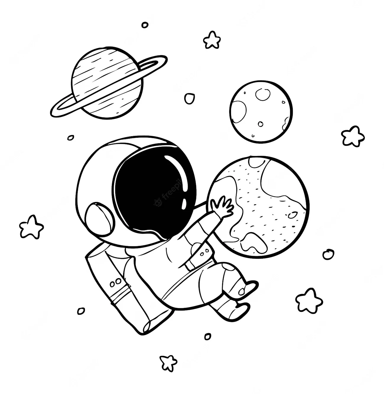 Рисунки космоса для срисовки. Для срисовки
