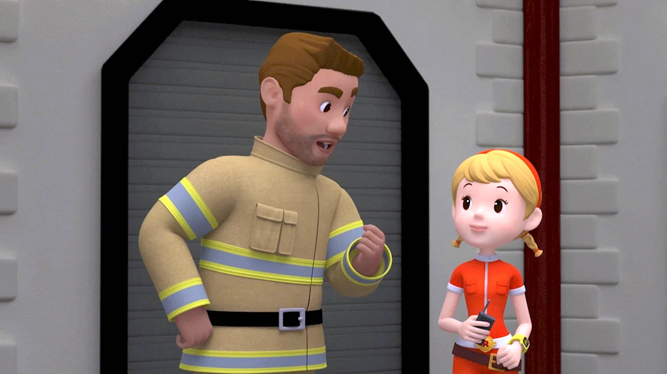 Робокар Поли Рой и пожарная безопасность 1 серия. Картинка из мультфильма