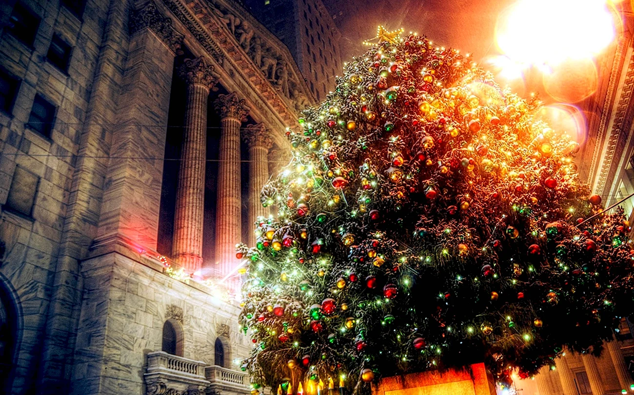 Рождественская елка. Красивая картинка