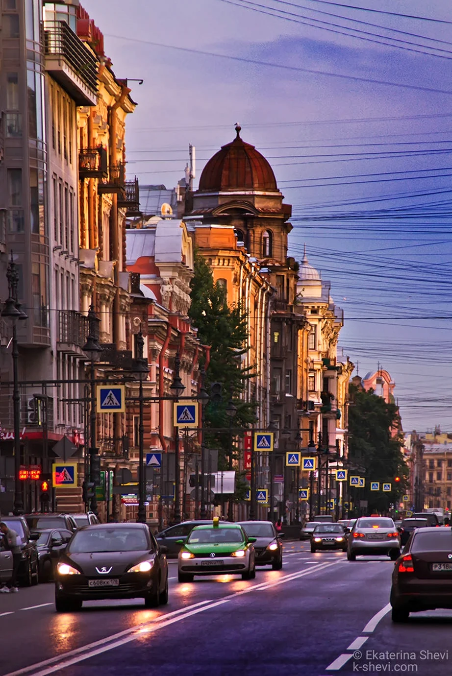 Санкт-Петербург улицы города. Красивая картинка
