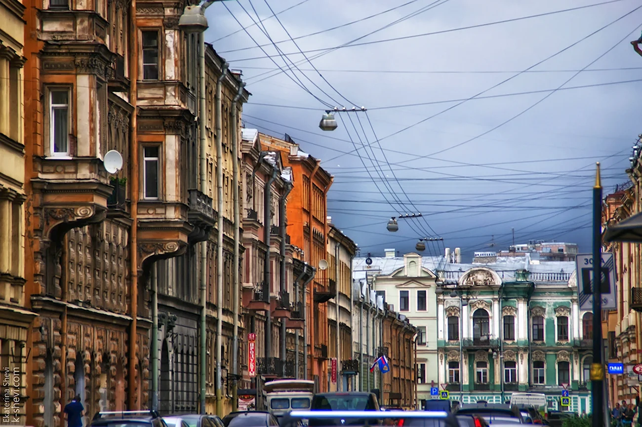 Санкт-Петербург улочки. Красивая картинка