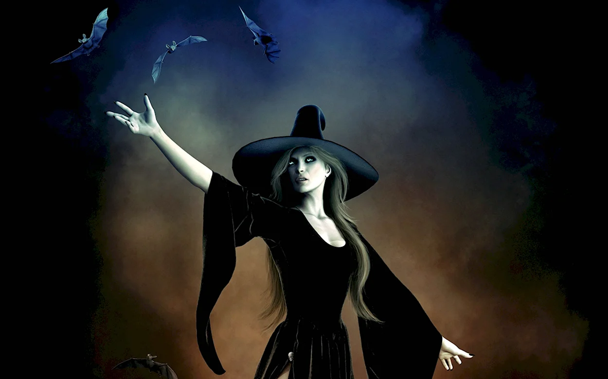 Селин Лунная ведьма. Красивая девушка