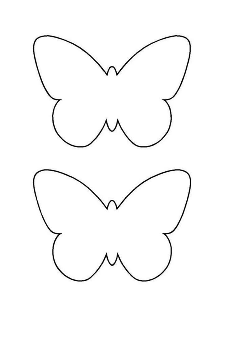 Шаблон бабочки. Своими руками