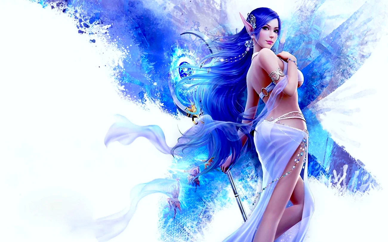 Shaiya богиня Этейн. Красивая картинка