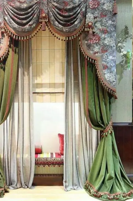 Шторы Dona Luxury Curtain. Красивая картинка