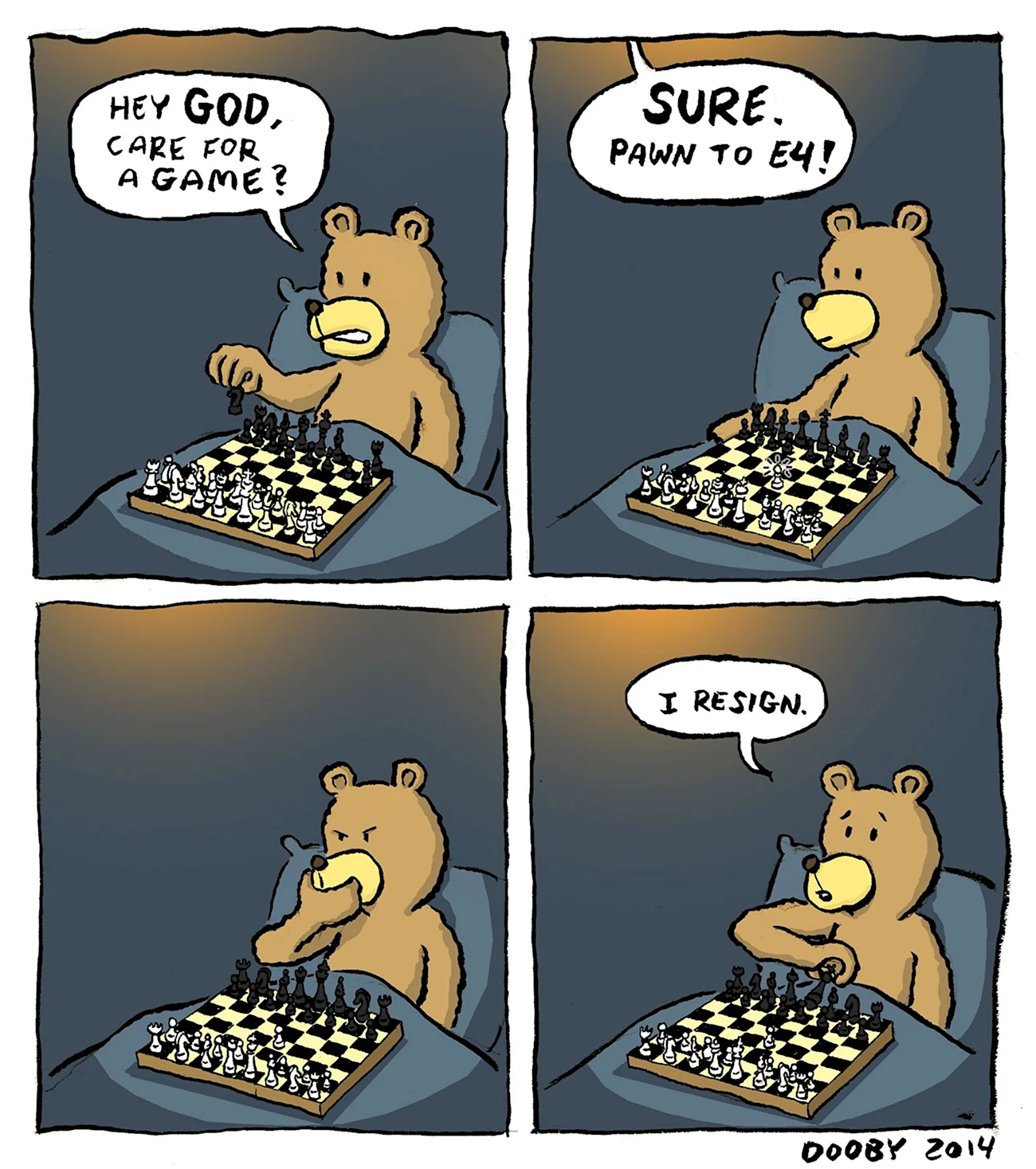 Шутки про шахматы. Прикольная картинка