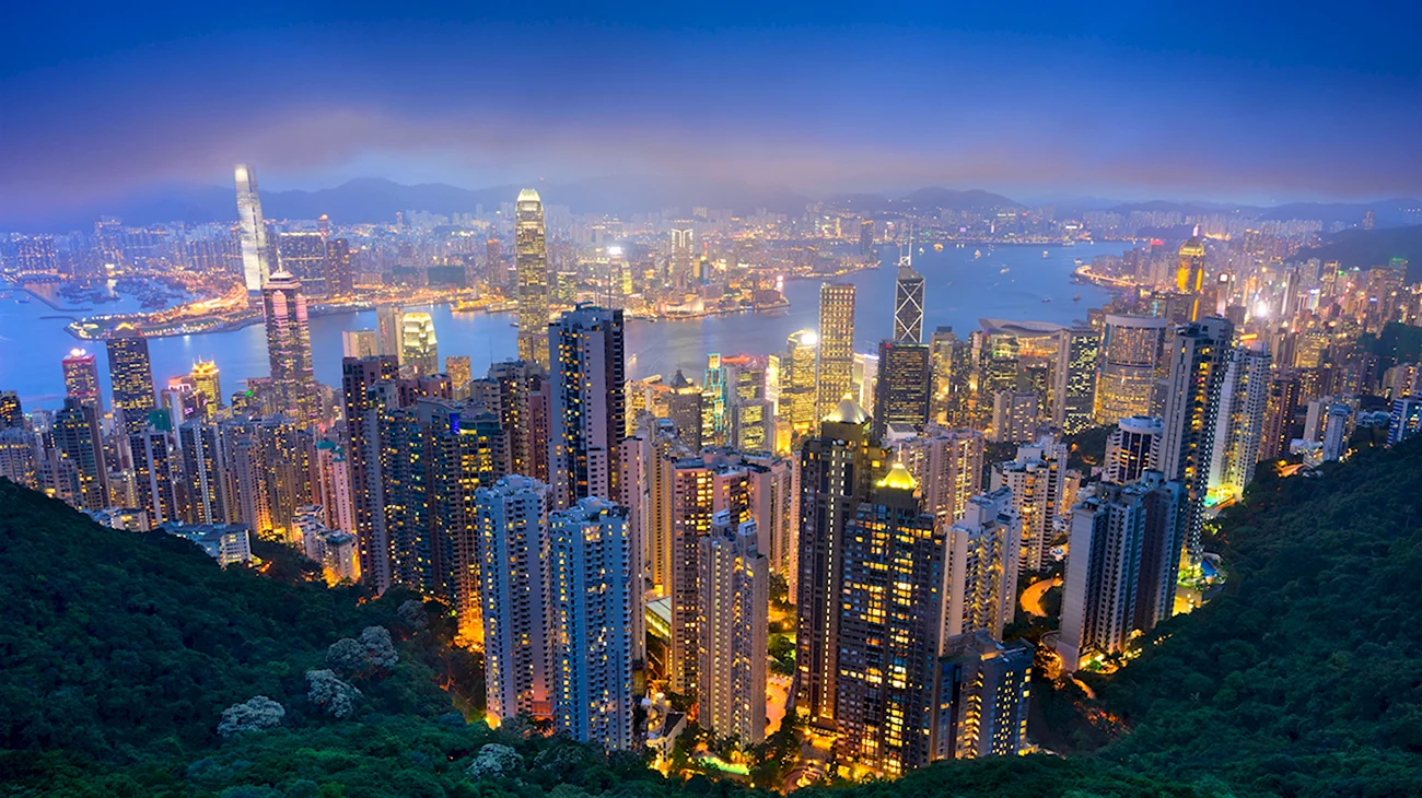 Сянган Гонконг. Картинка