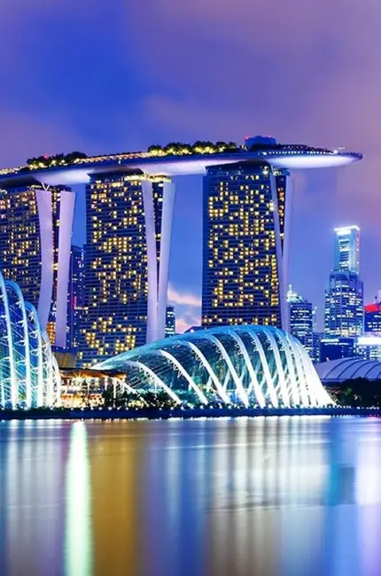 Сингапур столица. Красивая картинка