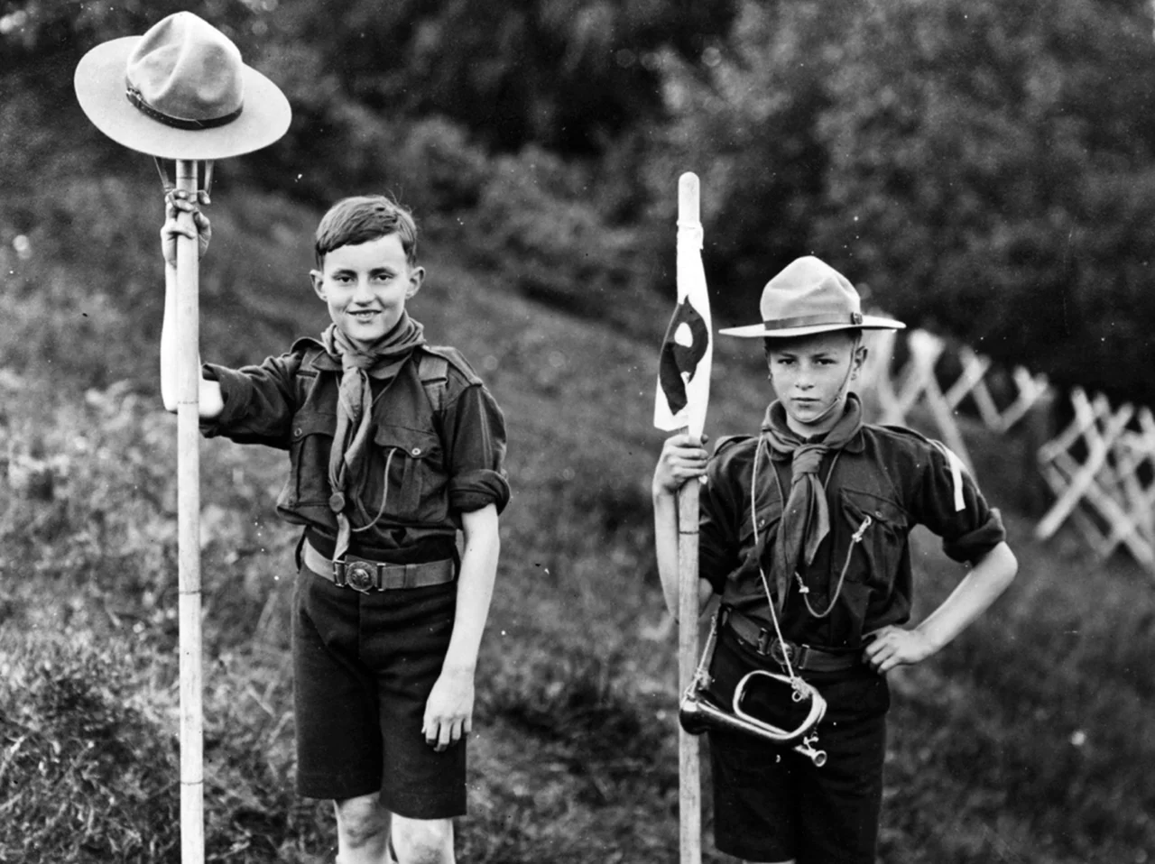 Скаутские лагеря США 1925. Поздравление