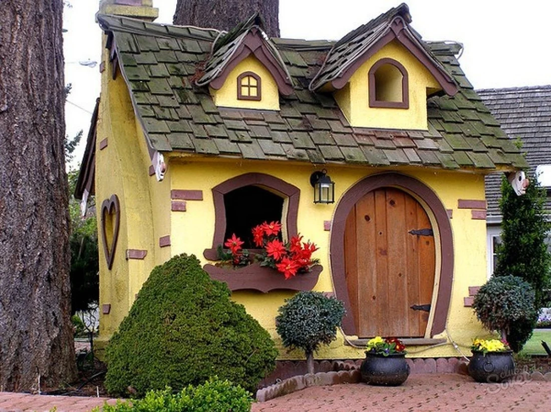 Сказочный дом. Красивая картинка