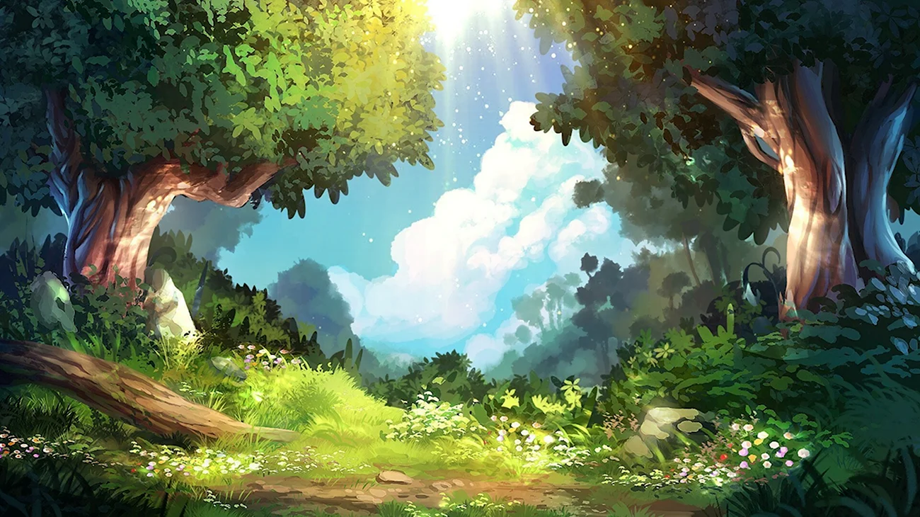 Сказочный лес. Картинка