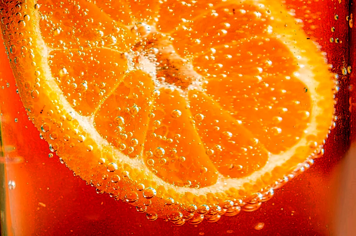 Сочный апельсин. Картинка