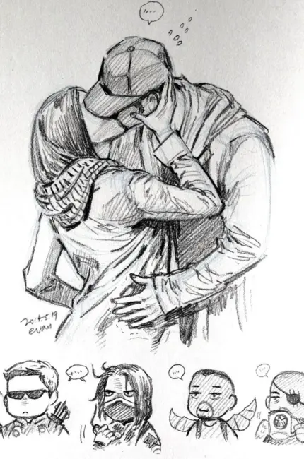 Солдат и девушка рисунок карандашом. Для срисовки
